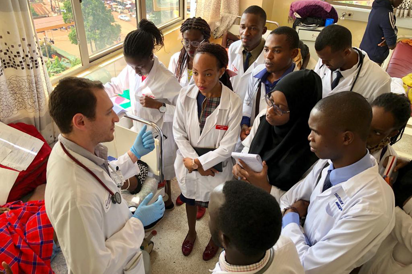 Residents Working to Provide Medical Care in Developing Country