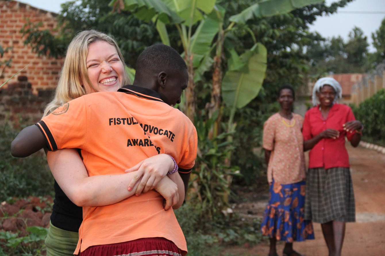 Medical Student Allison Horan in Uganda