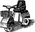 drawing of motorized personal mobility device